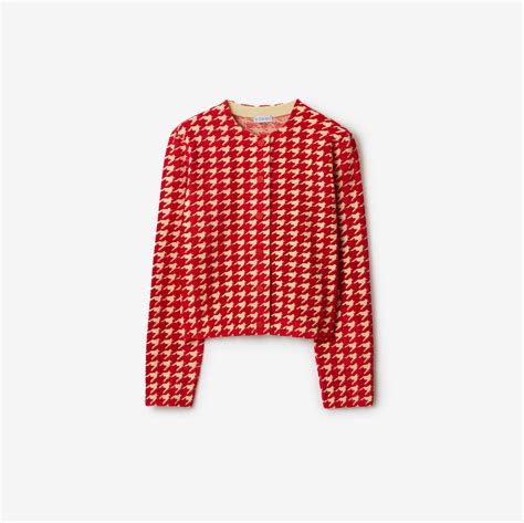 cashmere burberry cardigan|houndstooth cardigans for women.